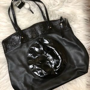 Coach Black tote